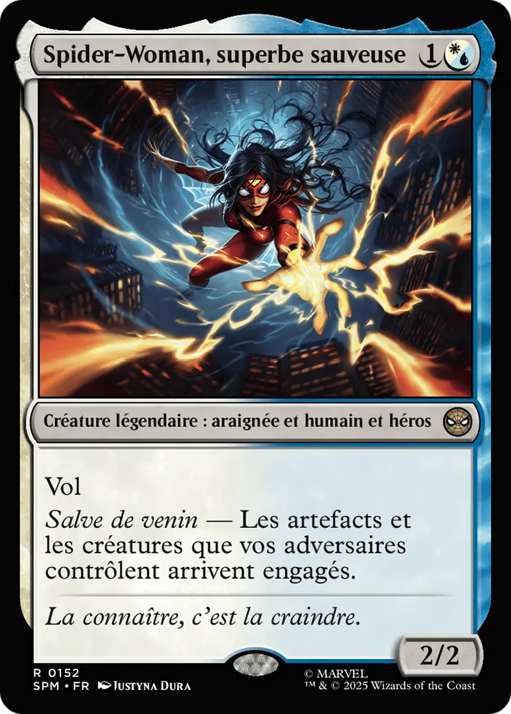 Spider-Woman, superbe sauveuse — Marvel's Spider-Man — Magic: The Gathering