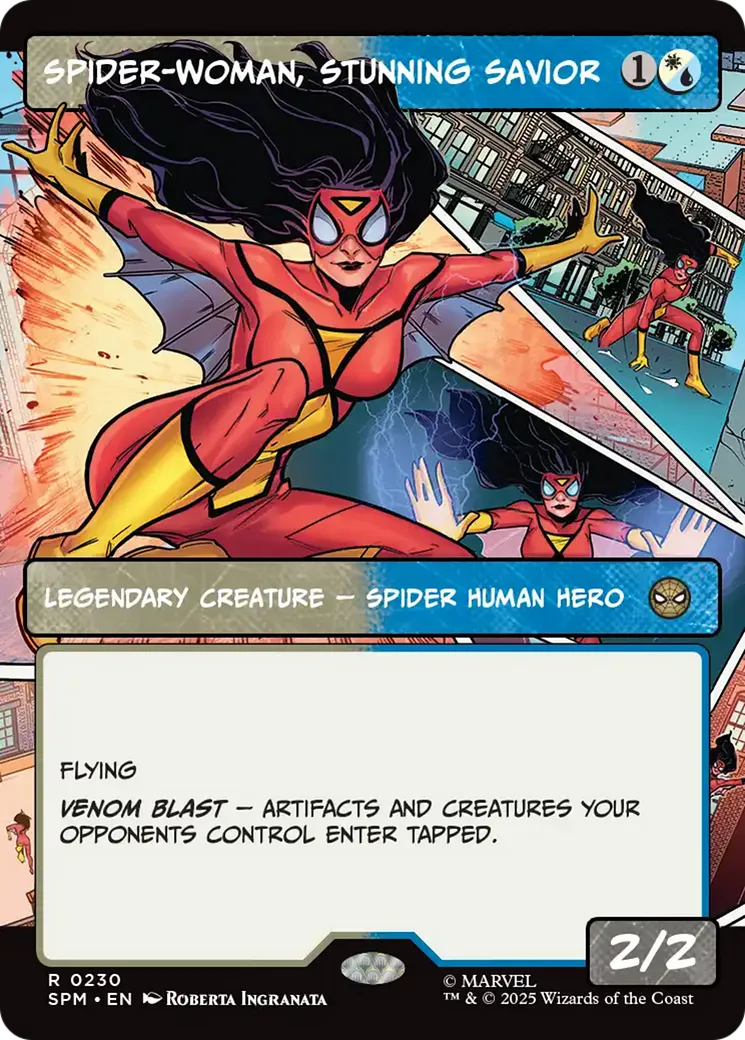 Spider-Woman, Stunning Savior — Marvel's Spider-Man — Magic: The Gathering