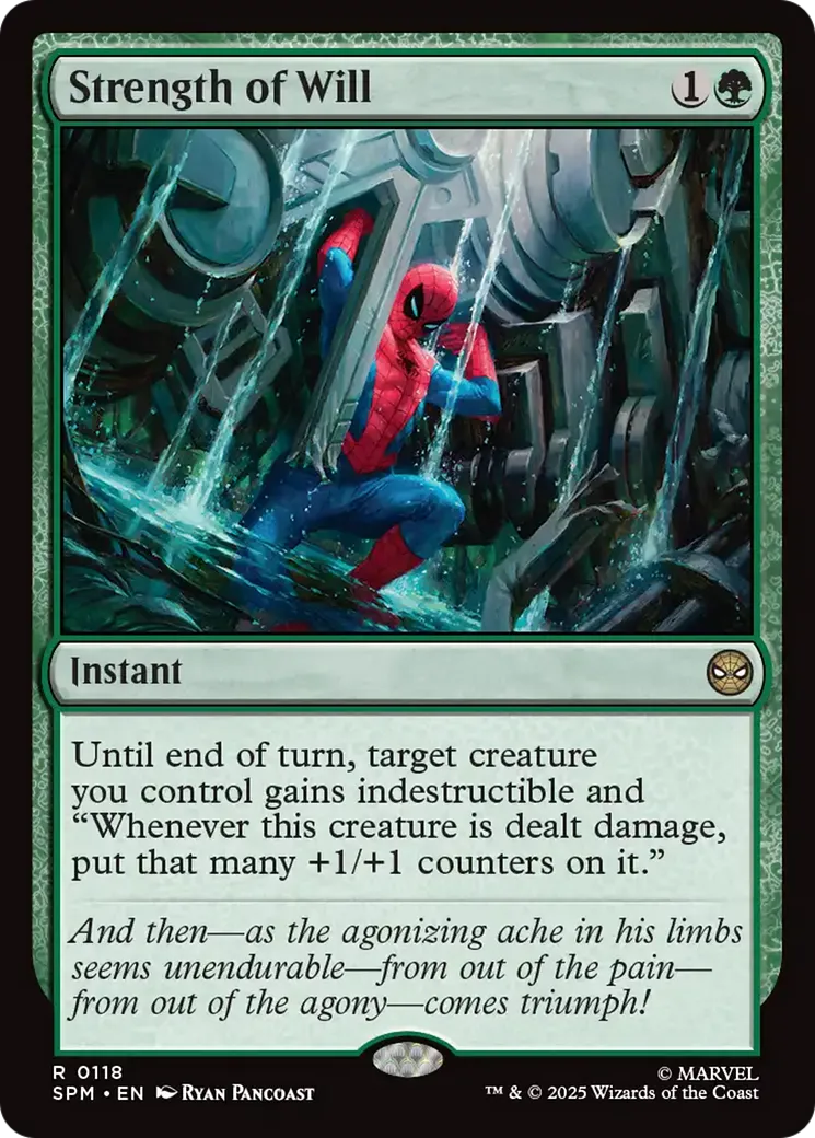 Strength of Will — Marvel's Spider-Man — Magic: The Gathering