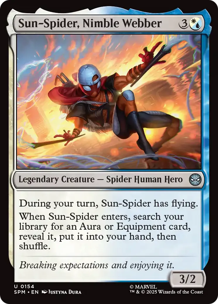 Sun-Spider, Nimble Webber — Marvel's Spider-Man — Magic: The Gathering