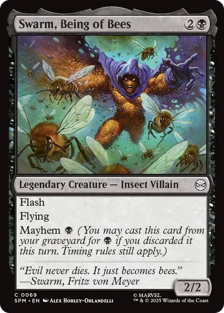 L'Essaim, être constitué d'abeilles — Marvel's Spider-Man — Magic: The Gathering