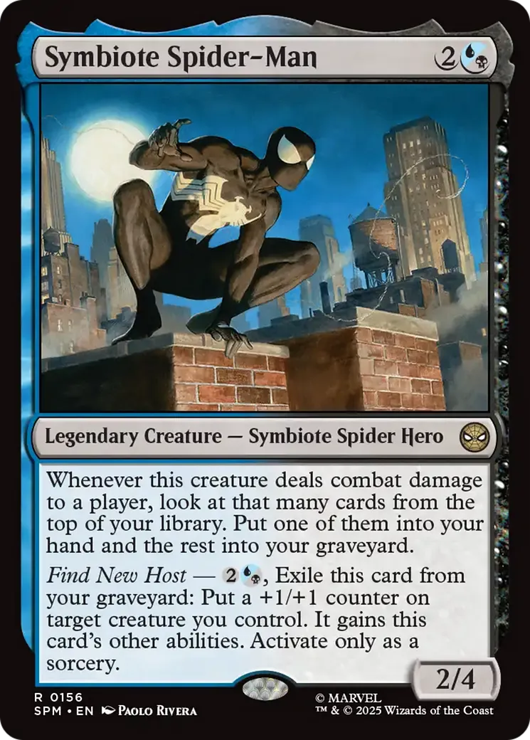 Symbiote Spider-Man — Marvel's Spider-Man — Magic: The Gathering