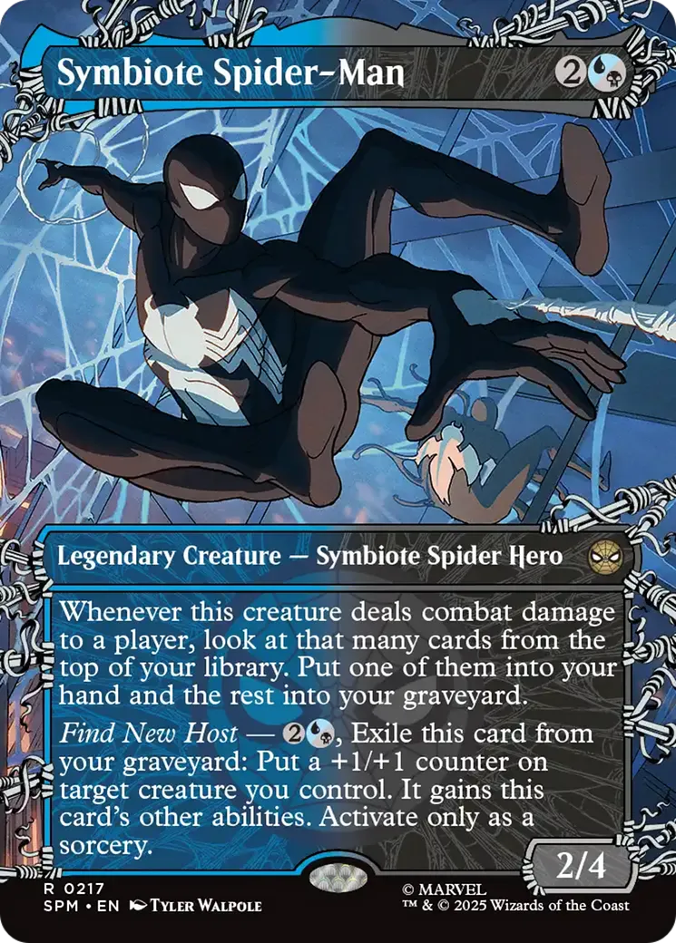 Symbiote Spider-Man — Marvel's Spider-Man — Magic: The Gathering