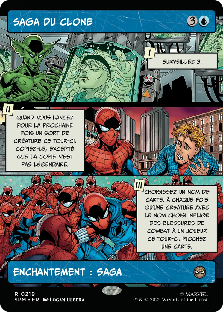 Saga du clone from Marvel's Spider-Man - Magic: The Gathering