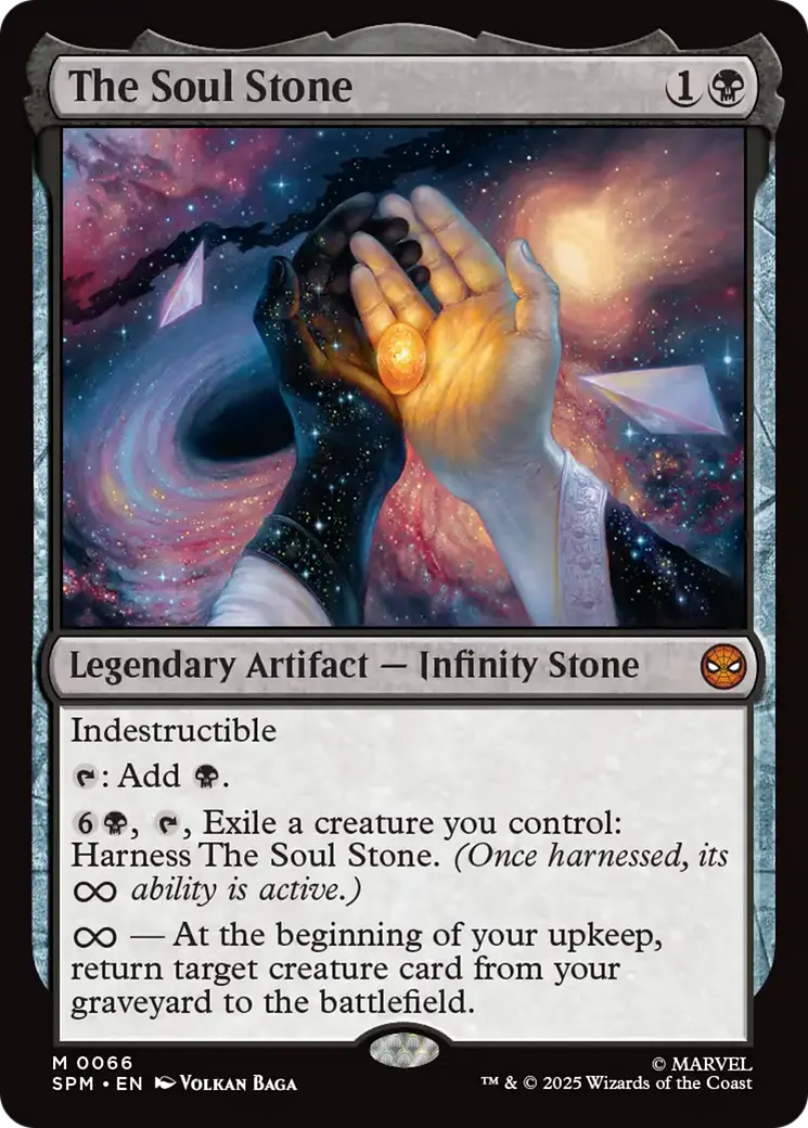 The Soul Stone — Marvel's Spider-Man — Magic: The Gathering