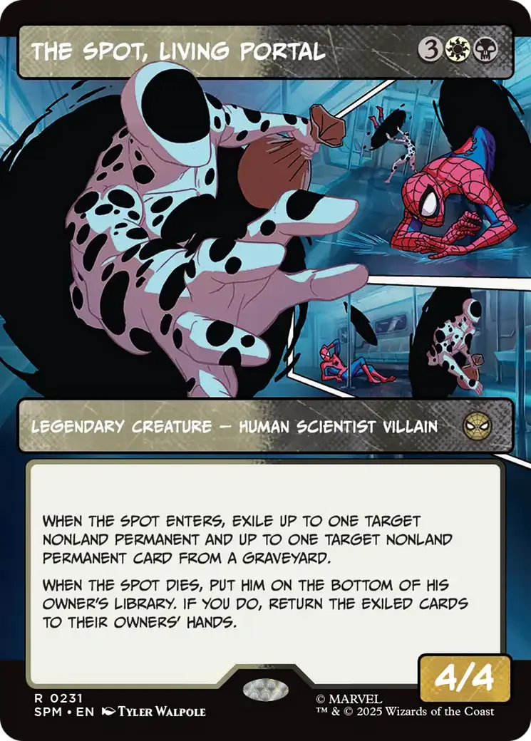 The Spot, Living Portal — Marvel's Spider-Man — Magic: The Gathering