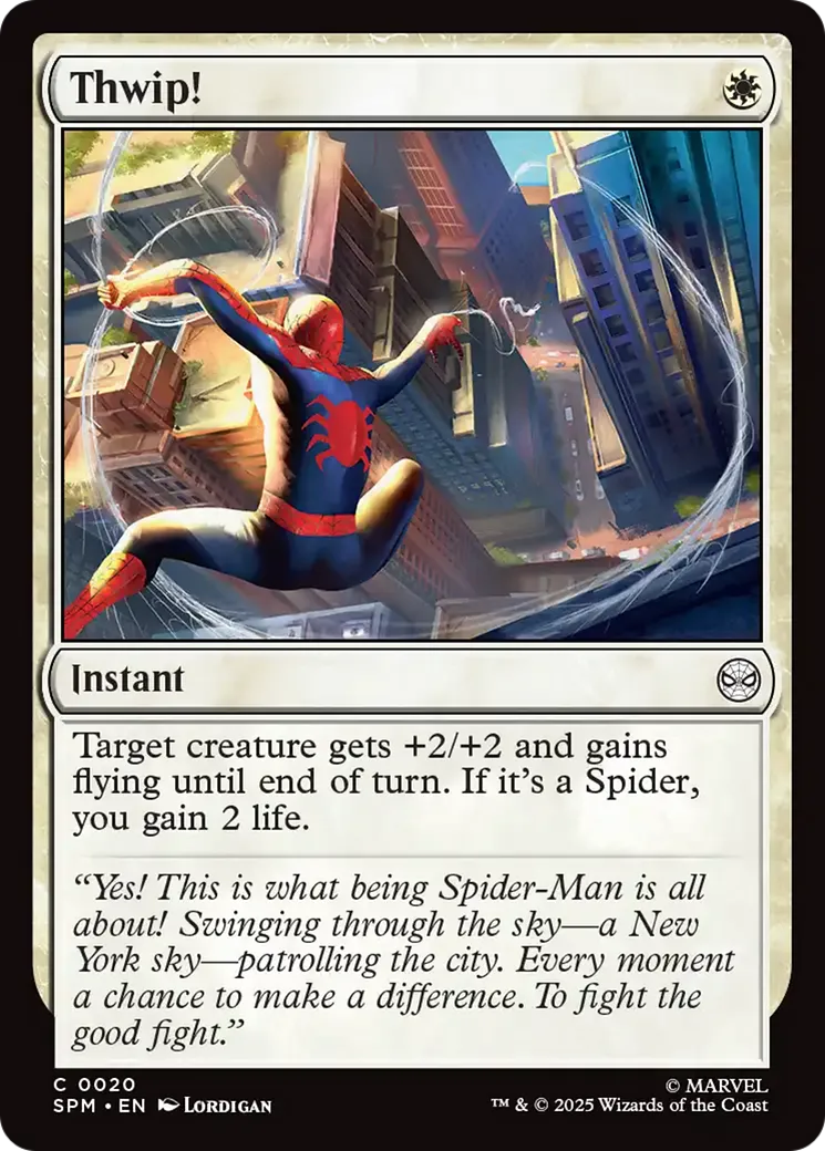 Thwip ! — Marvel's Spider-Man — Magic: The Gathering