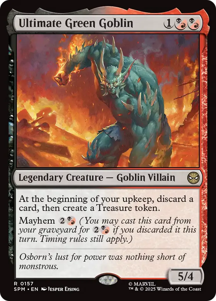 Bouffon vert ultime — Marvel's Spider-Man — Magic: The Gathering