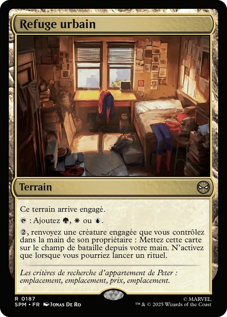 Refuge urbain — Marvel's Spider-Man — Magic: The Gathering