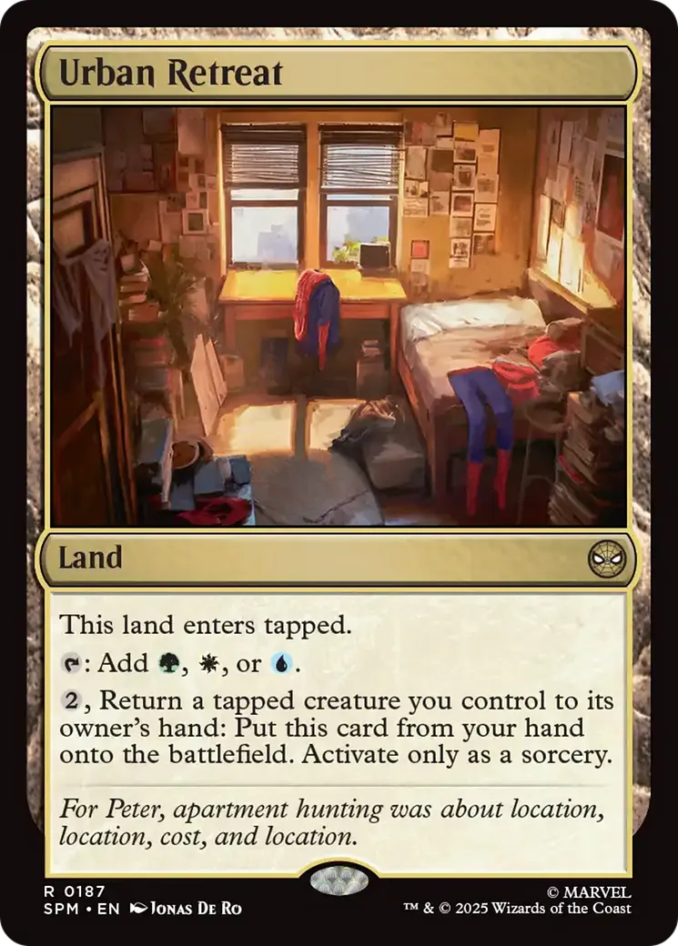 Urban Retreat — Marvel's Spider-Man — Magic: The Gathering