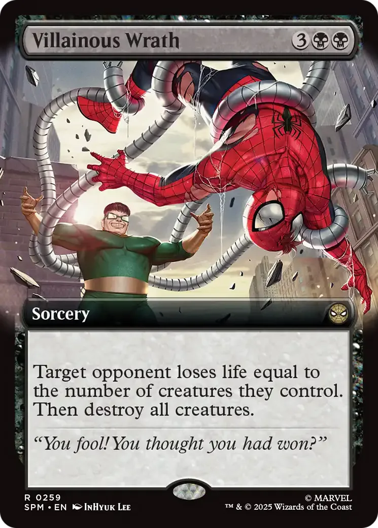 Courroux abominable — Marvel's Spider-Man — Magic: The Gathering