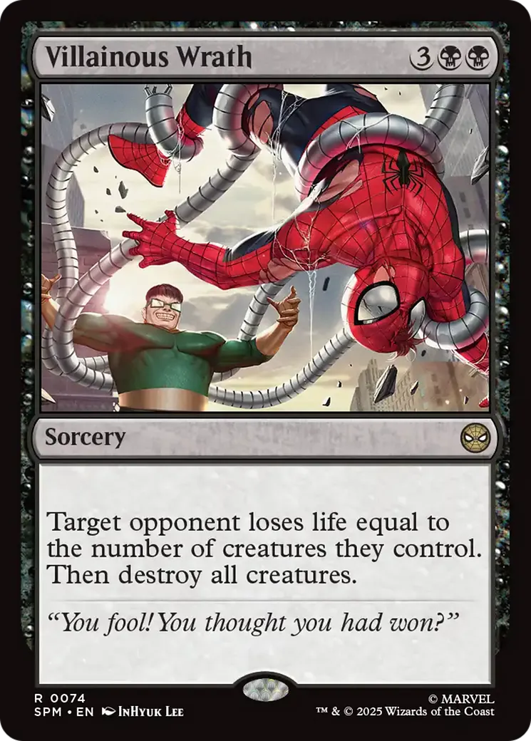 Courroux abominable — Marvel's Spider-Man — Magic: The Gathering