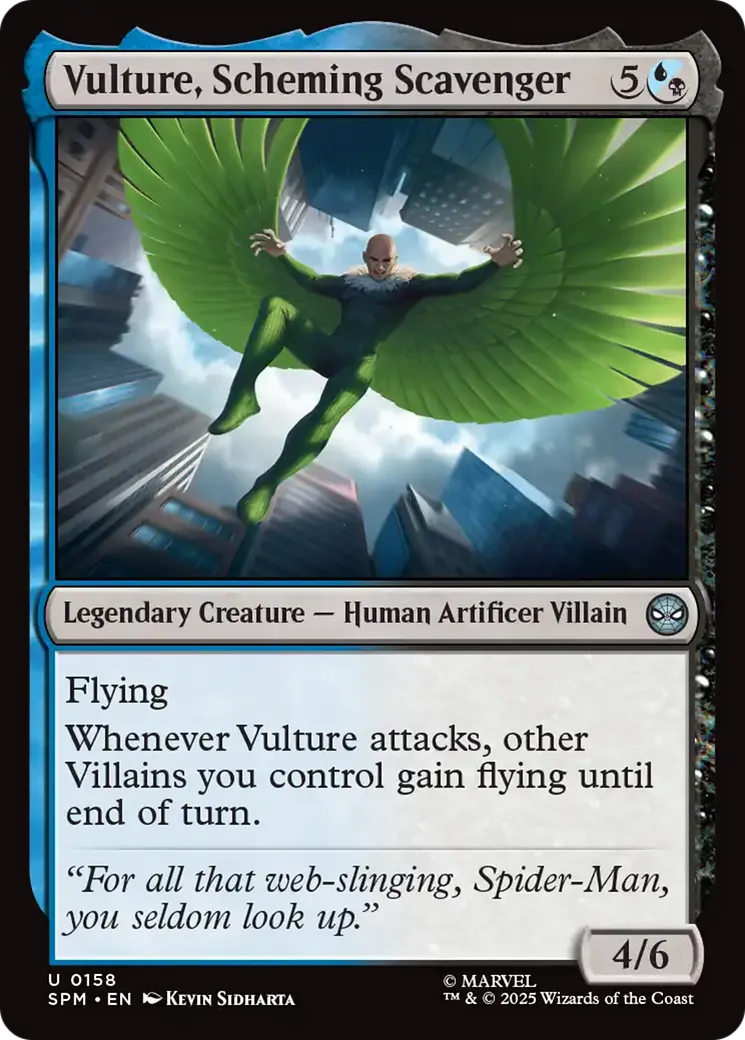 Vulture, Scheming Scavenger — Marvel's Spider-Man — Magic: The Gathering