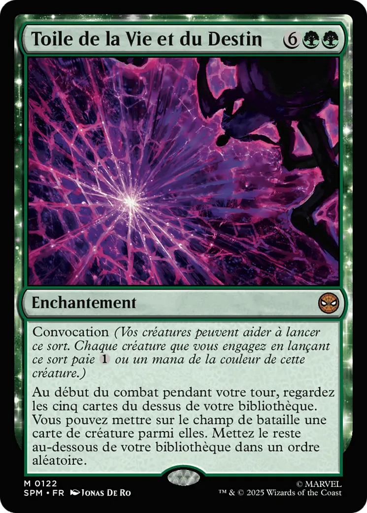 Toile de la Vie et du Destin — Marvel's Spider-Man — Magic: The Gathering