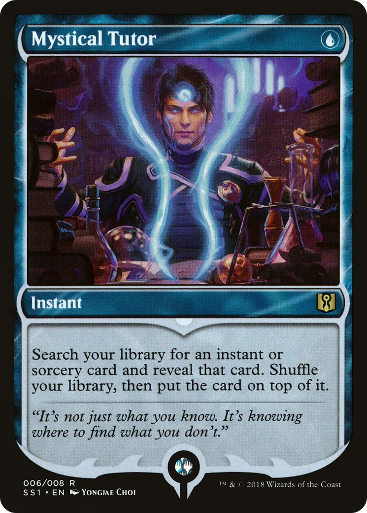 Préceptrice mystique — Signature Spellbook: Jace — Magic: The Gathering