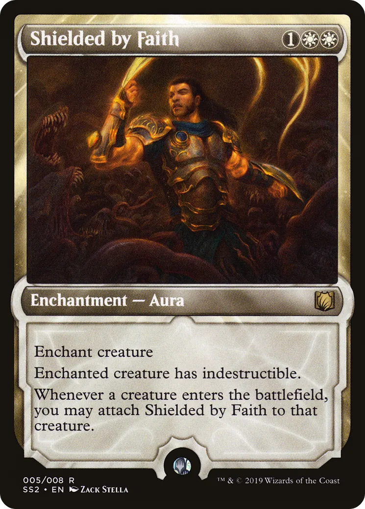Shielded by Faith — Signature Spellbook: Gideon — Magic: The Gathering