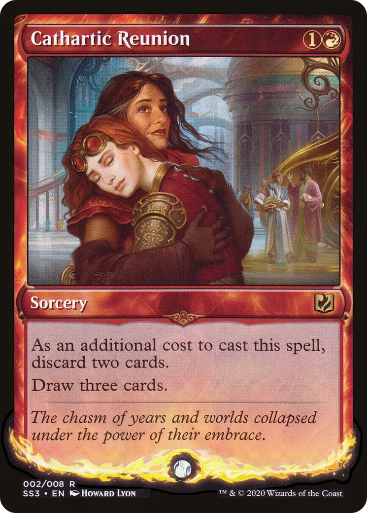 Cathartic Reunion — Signature Spellbook: Chandra — Magic: The Gathering