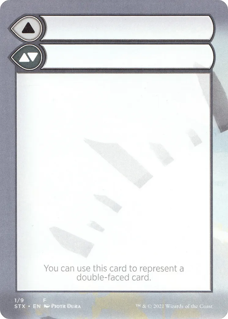 Double-Faced Substitute Card — Strixhaven: School of Mages Substitute Cards — Magic: The Gathering