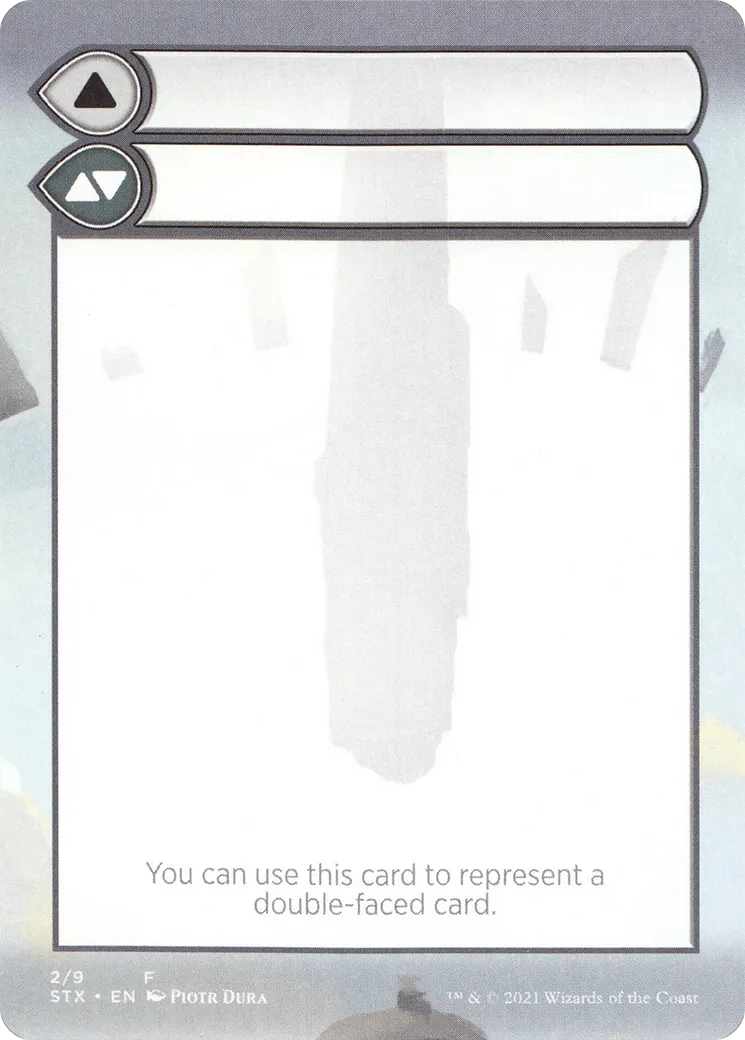 Double-Faced Substitute Card — Strixhaven: School of Mages Substitute Cards — Magic: The Gathering