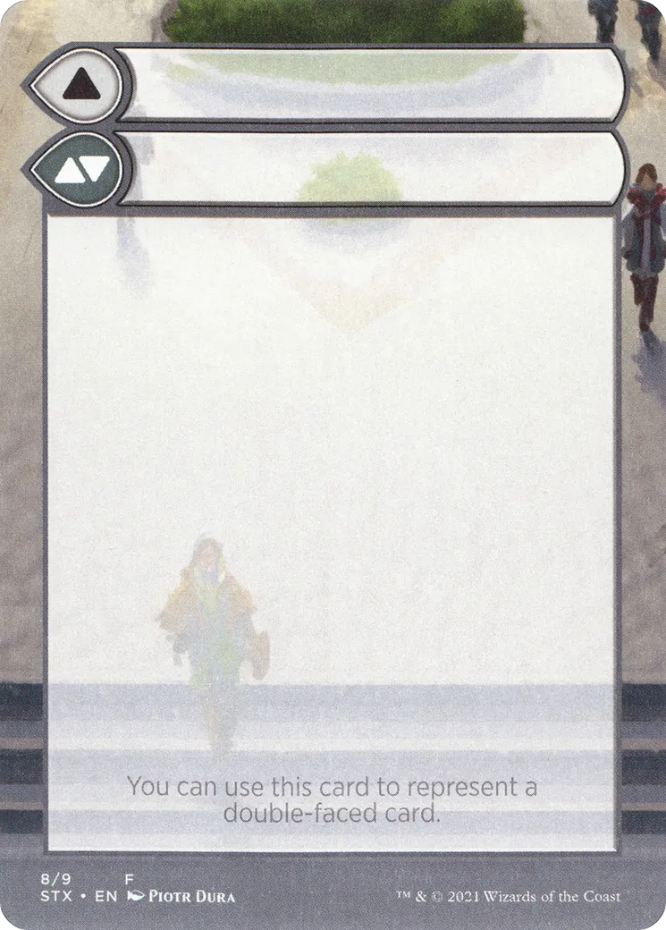 Double-Faced Substitute Card — Strixhaven: School of Mages Substitute Cards — Magic: The Gathering
