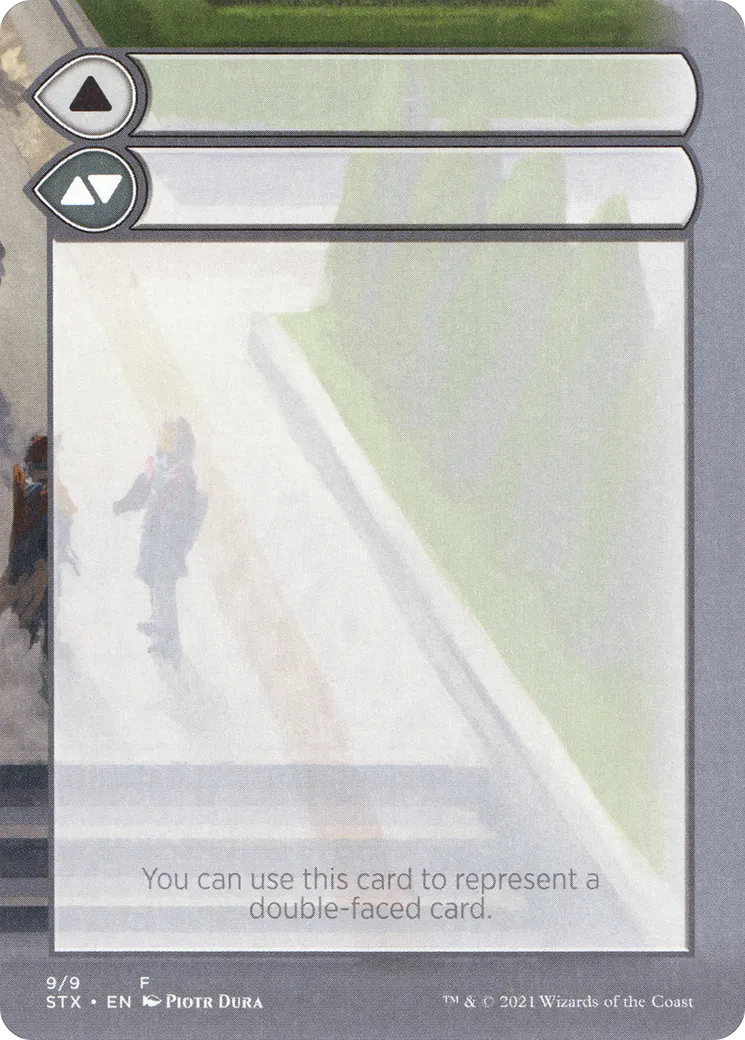 Double-Faced Substitute Card — Strixhaven: School of Mages Substitute Cards — Magic: The Gathering