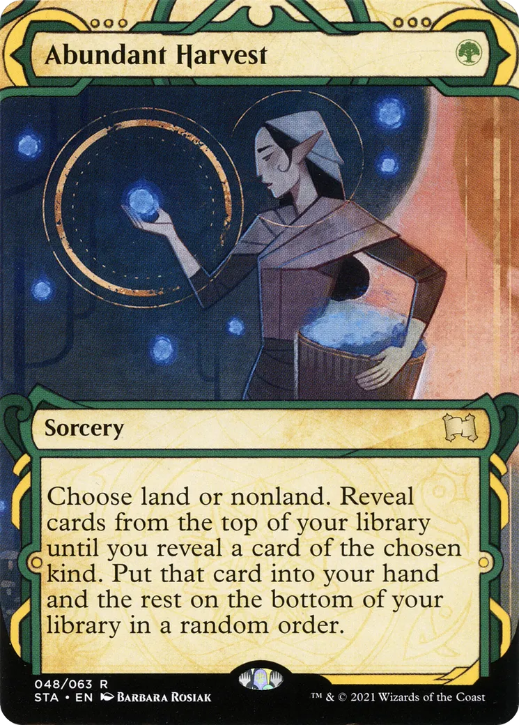 Abundant Harvest — Strixhaven Mystical Archive — Magic: The Gathering