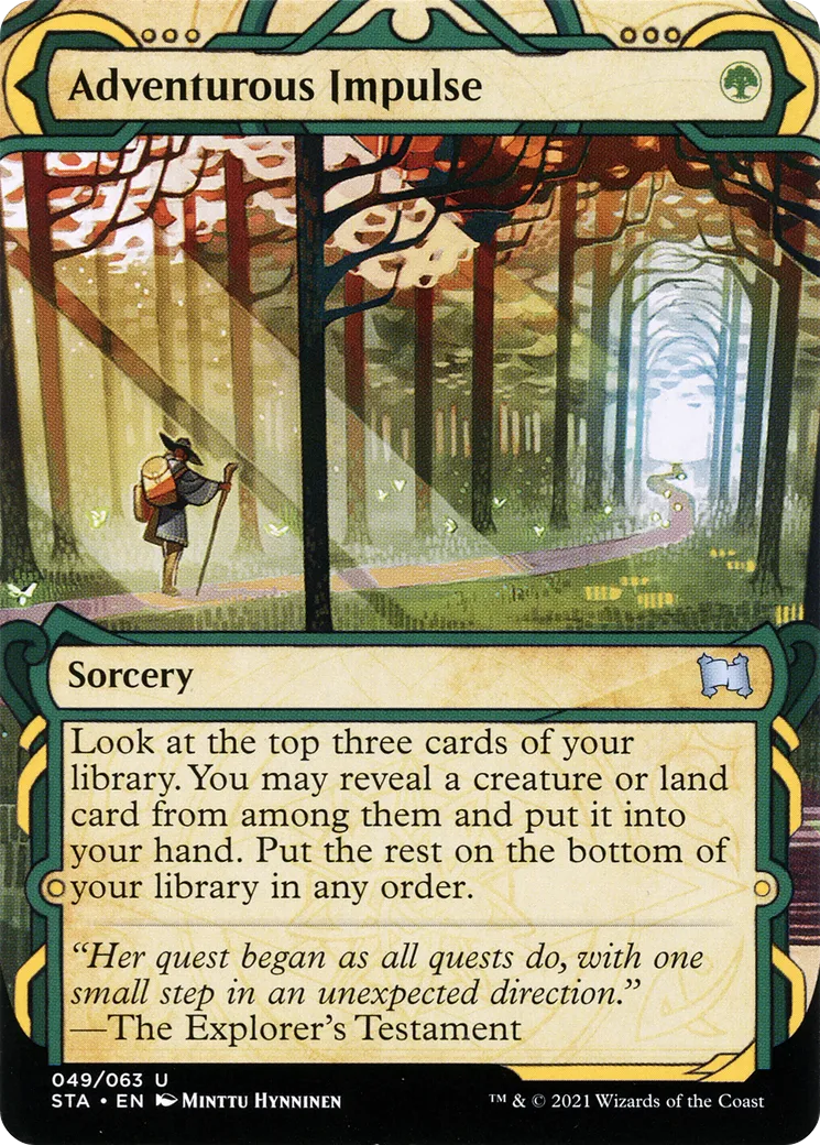 Adventurous Impulse — Strixhaven Mystical Archive — Magic: The Gathering