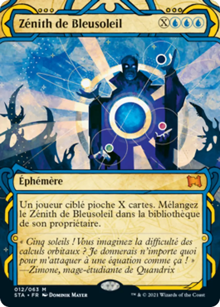 Zénith de Bleusoleil — Strixhaven Mystical Archive — Magic: The Gathering