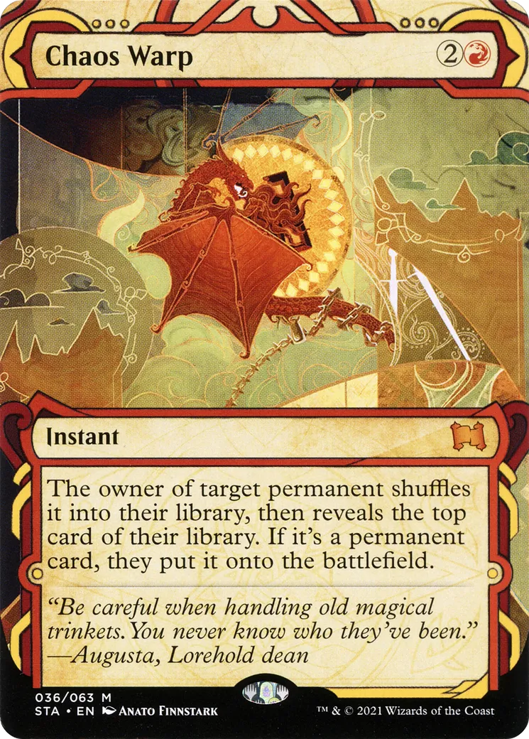 Chaos Warp — Strixhaven Mystical Archive — Magic: The Gathering