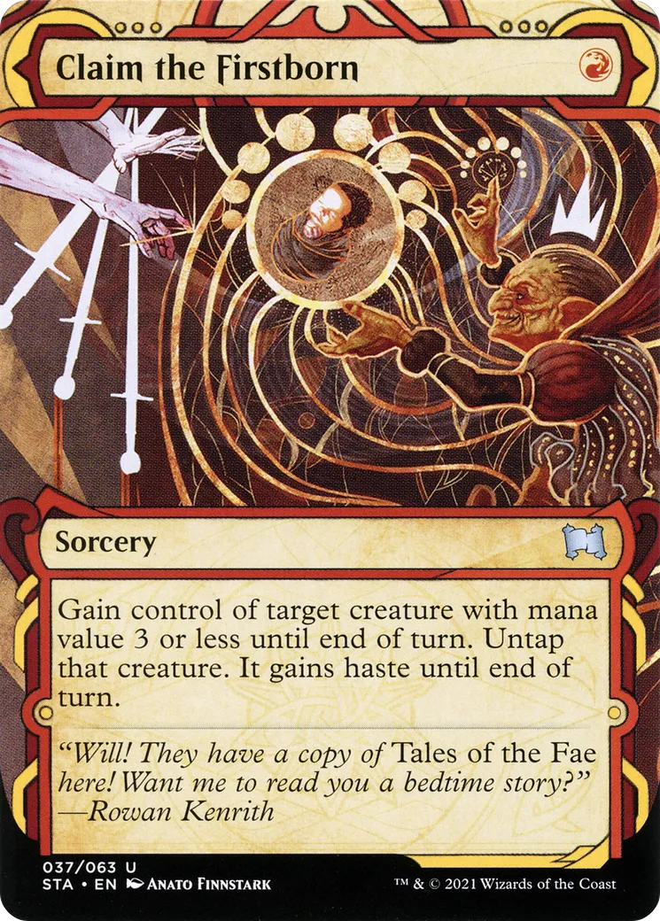 Claim the Firstborn — Strixhaven Mystical Archive — Magic: The Gathering