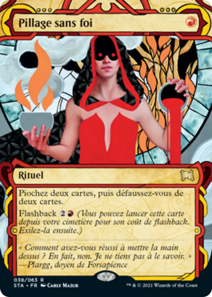Pillage sans foi — Strixhaven Mystical Archive — Magic: The Gathering