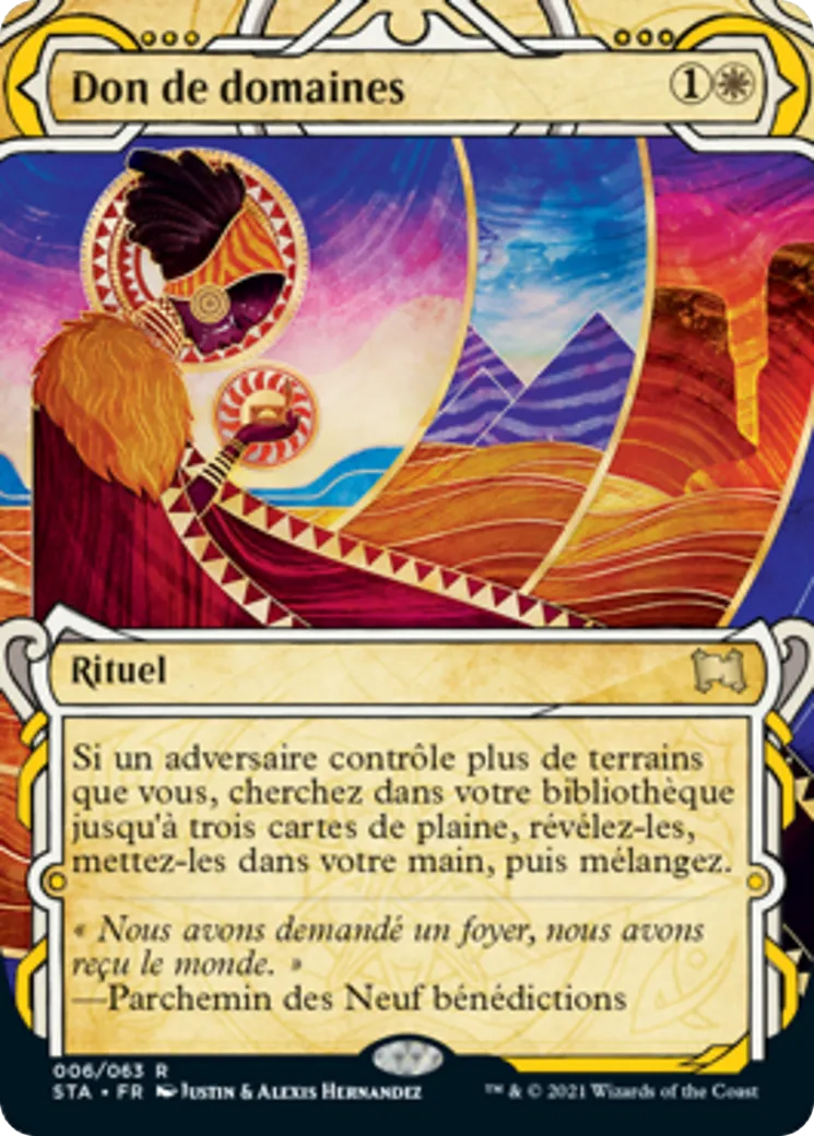 Don de domaines — Strixhaven Mystical Archive — Magic: The Gathering