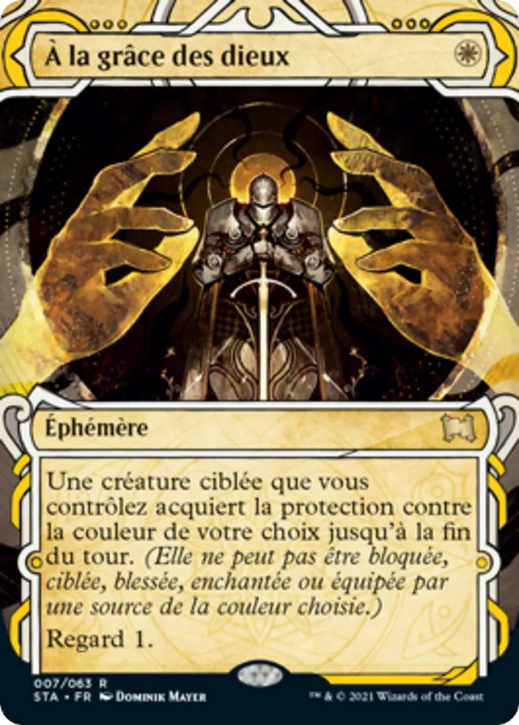 À la grâce des dieux — Strixhaven Mystical Archive — Magic: The Gathering