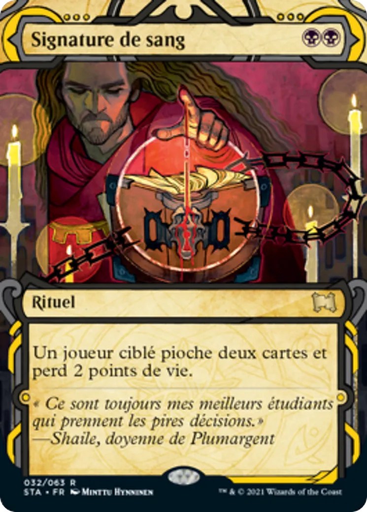 Signature de sang — Strixhaven Mystical Archive — Magic: The Gathering