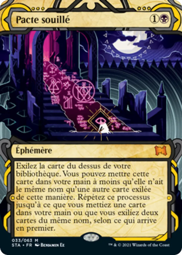 Pacte souillé — Strixhaven Mystical Archive — Magic: The Gathering