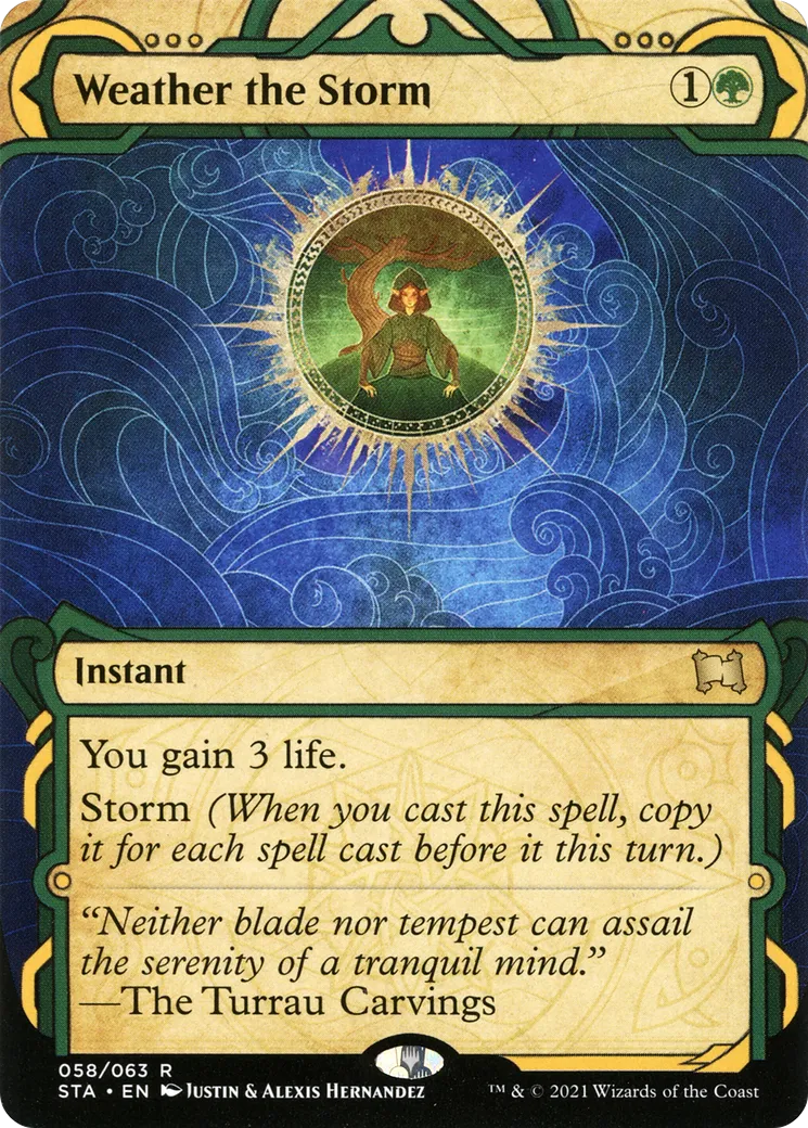 Résister à la tempête — Strixhaven Mystical Archive — Magic: The Gathering