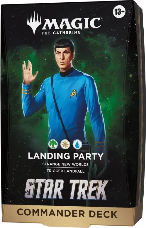 Star Trek Commander Deck Landing Party — Star Trek Commander — Magic: The Gathering