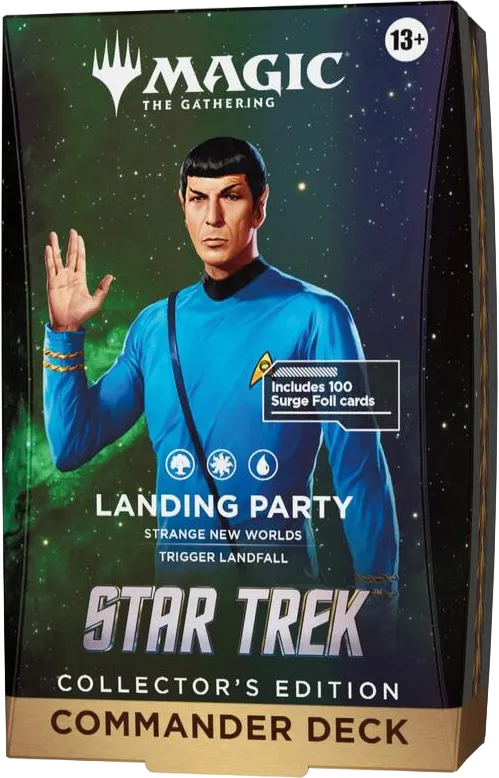 Star Trek Commander Deck Landing Party Collectors Edition — Star Trek Commander — Magic: The Gathering