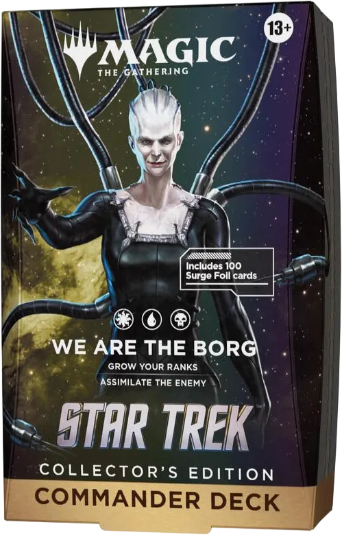 Star Trek Commander Deck We Are the Borg Collectors Edition — Star Trek Commander — Magic: The Gathering