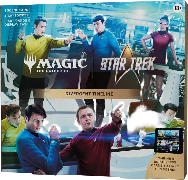 Star Trek Scene Box Divergent Timelines — Star Trek — Magic: The Gathering