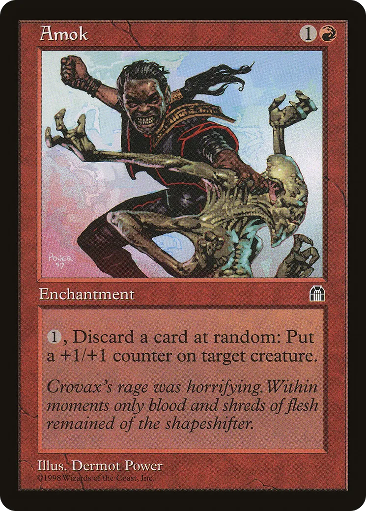 Amok — Stronghold — Magic: The Gathering
