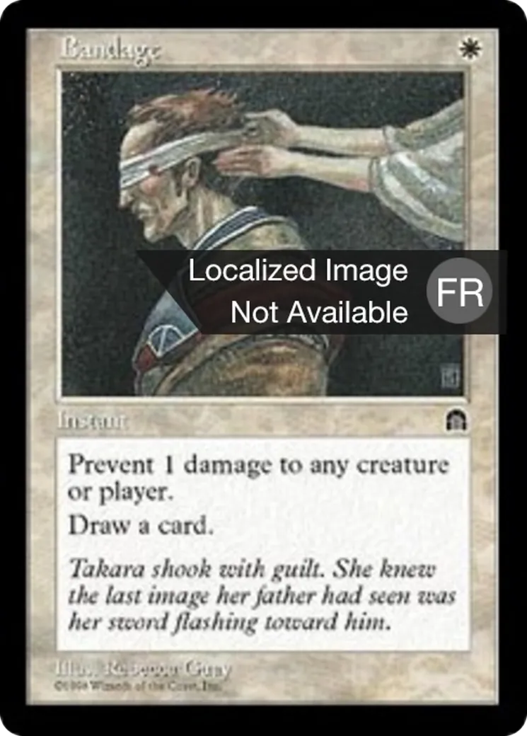 Bandage — Stronghold — Magic: The Gathering