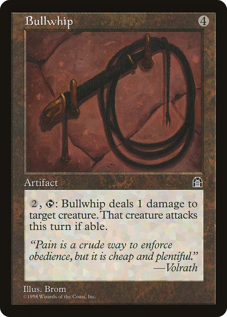 Bullwhip — Stronghold — Magic: The Gathering