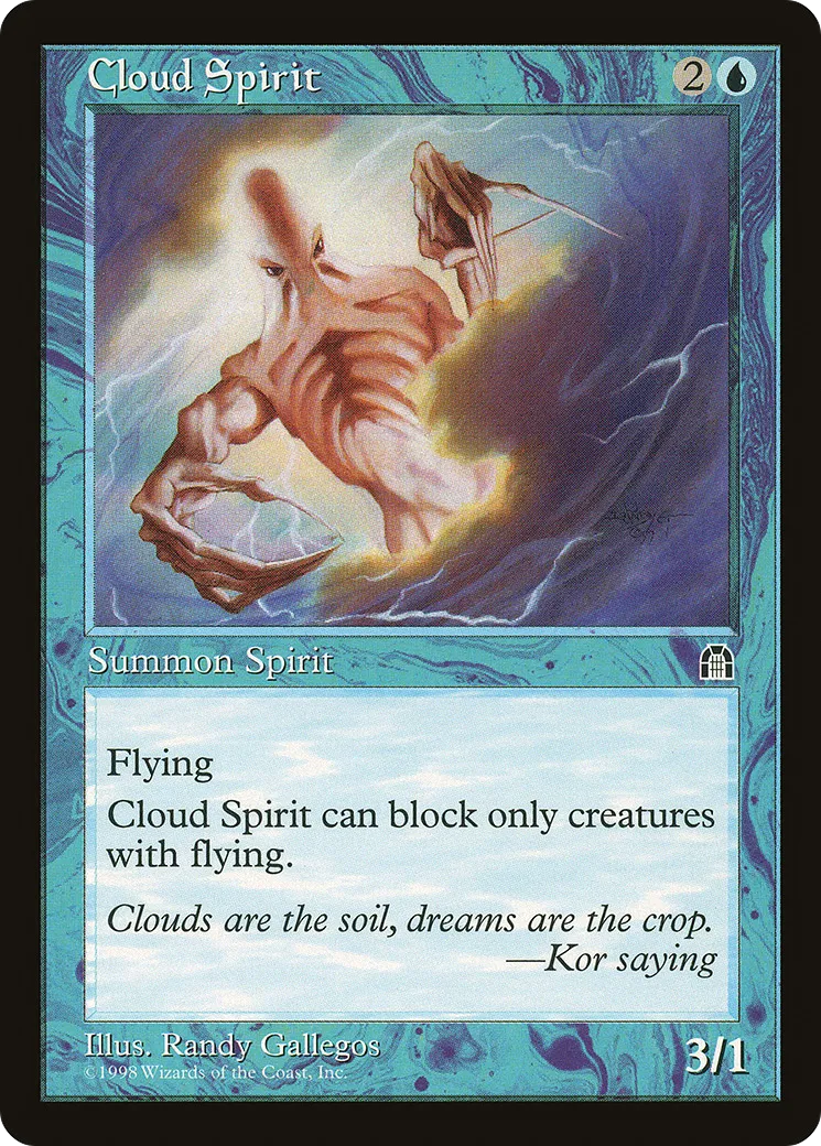 Cloud Spirit — Stronghold — Magic: The Gathering