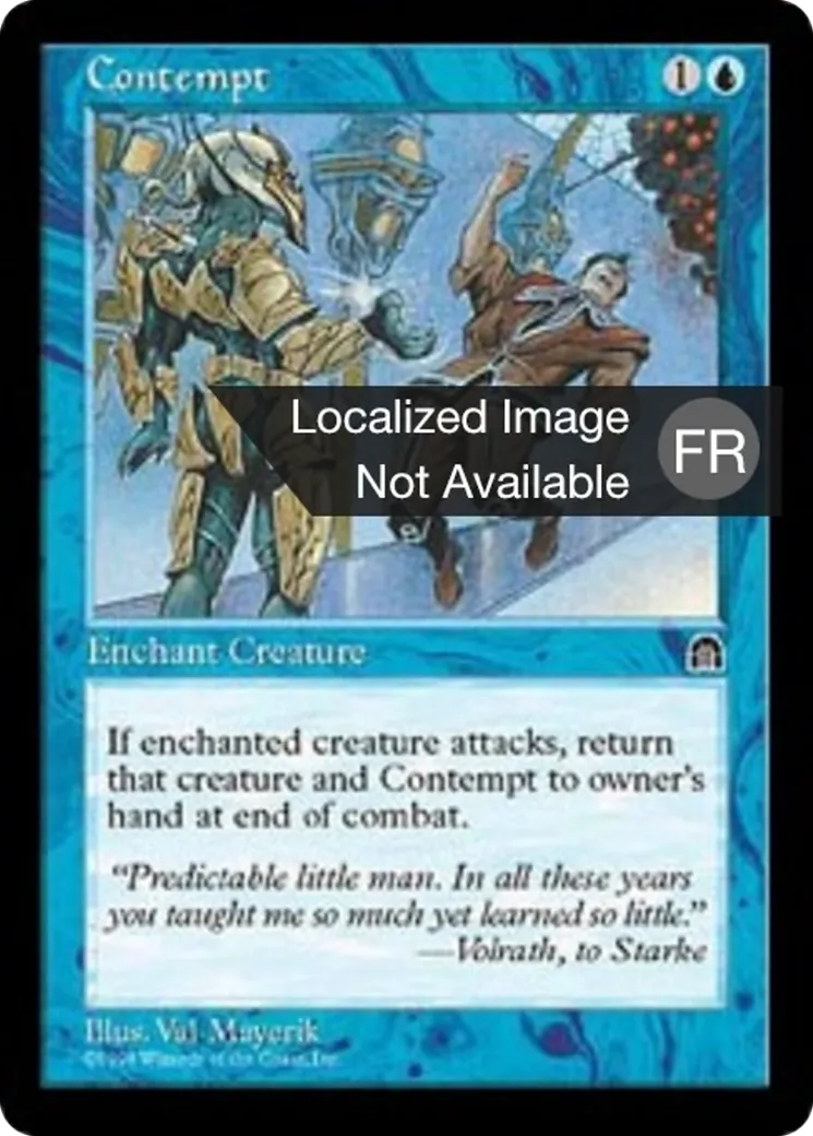 Mépris — Stronghold — Magic: The Gathering