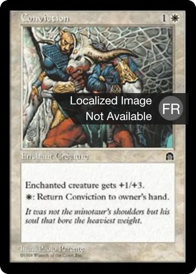Conviction — Stronghold — Magic: The Gathering