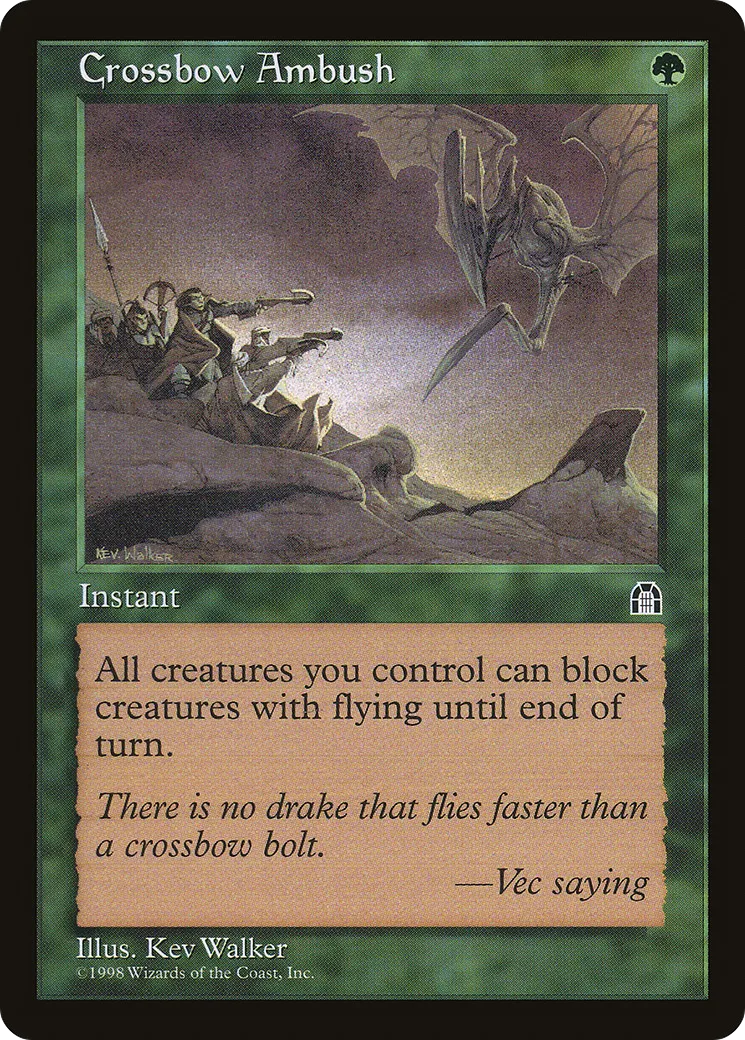 Crossbow Ambush — Stronghold — Magic: The Gathering