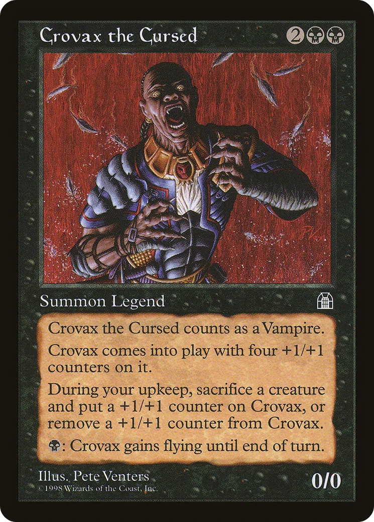 Crovax the Cursed — Stronghold — Magic: The Gathering