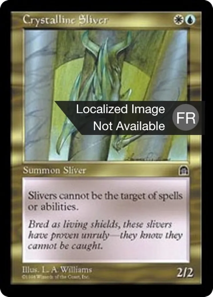 Slivoïde cristallin — Stronghold — Magic: The Gathering