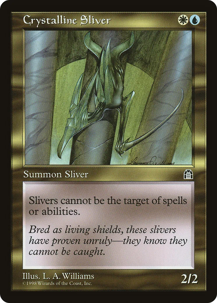 Crystalline Sliver — Stronghold — Magic: The Gathering